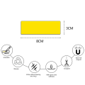 Magnetic Dry Erase Labels Dry Erase Magnetic Labels Magnets Sticker Reusable Magnetic Name Tags. 