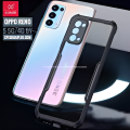 For Oppo Reno 5 Protective Black Border Crystal Clear Xundd Mobile Back Case Cover. 