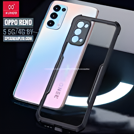 For%20Oppo%20Reno%205%20Protective%20Black%20Border%20Crystal%20Clear%20Xundd%20Mobile%20Back%20Case%20Cover%20-%20Image%202