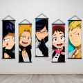 Japanese Anime Wall Painting HD Print Home My Hero Academia Posters Canvas Artwork Modular Picture Hanging Scrolls Room Decor.