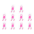 Dollhouse Baby Stroller, Miniature Baby Doll Stroller 10 Set DIY for Decoration for Children. 