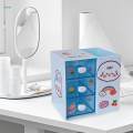 Multifunctional Jewelry Storage Box with Drawer Makeup Holder for Bedroom Dresser. 