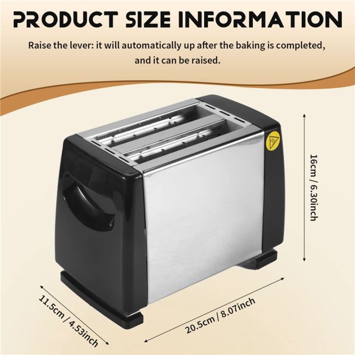 Toaster%202%20Stainles%20Steel%20Bread%20Extra%20Wide%20Slot%20Compact%20Toasters,Electrical%20Small%20Bread%20Machine%20for%20Waffles,US%20Plug%20-%20Image%202