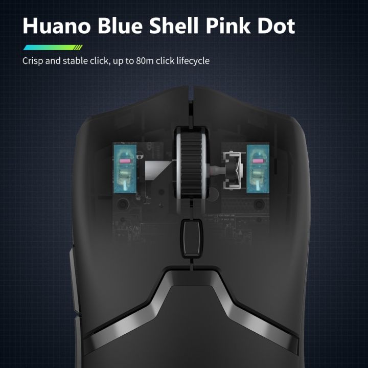 Delux%20M800%20PRO%20PAW3395%20Wireless%20Gaming%20Mouse%20Bluetooth%20Tri-Mode%20Connection%2026000DPI%20Huano%20Pink%20Switches%20Macro%20Mice%20For%20PC%20Gamer%20-%20Image%203
