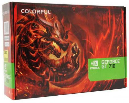 Colorful GeForce GT710-2GD3-V 2GB Graphics Card