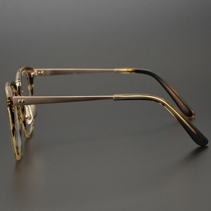 Pure%20Titanium%20Japanese%20Handmade%20Eyeglasses%20Frame%20Women%20Retro%20Full%20Rim%20Optical%20Eyewear%20Prescription%20Vintage%20Myopia%20Glasses%20Men%20-%20Image%202