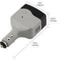 Universal Fast Charging Socket DC 12V/24V to AC 220V DC-AC Converter Car Inverter Power Adapter. 