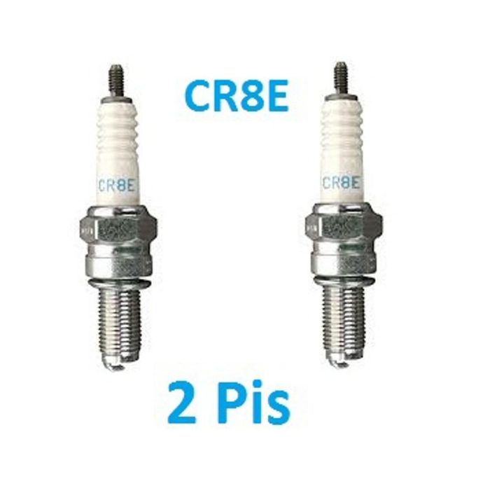 2 Pis -CR8E Spark Plug For Apache RTR Motorcycle Long