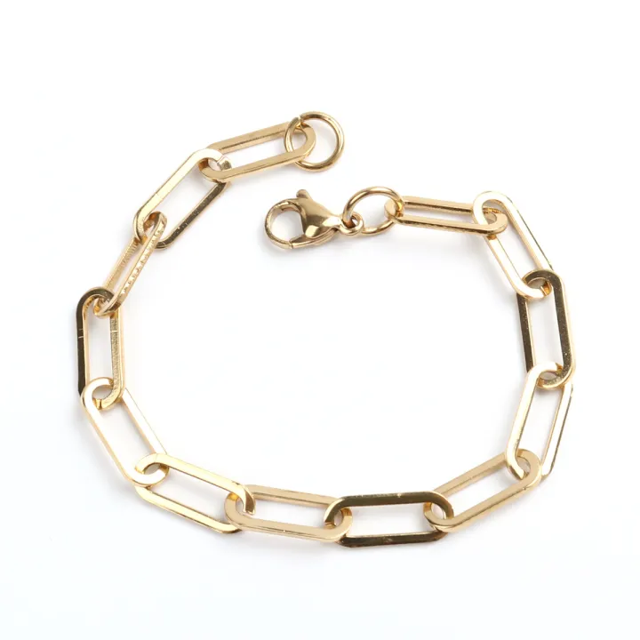 %E3%80%90Daily%20Necessities%20For%20Anyone%20Store%E3%80%91New%20304%20Stainless%20Steel%20Paperclip%20Chains%20Bracelets%20Hand-Chain%20For%20Women%20Men%20Jewelry%20Gifts%20long,%201%20Piece%20-%20Image%205