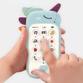 Baby Phone Toy Music Sound Telephone Sleeping Toys With Teether Simulation Phone Kids Infant Early Educational Toy Kids Gifts. 