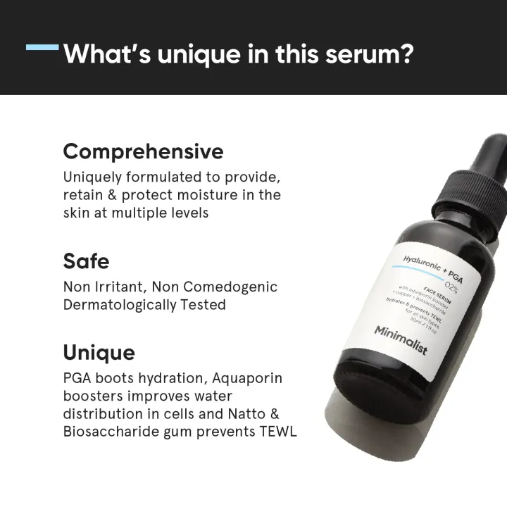 Minimalist%202%25%20Hyaluronic%20Acid%20+%20PGA%20Serum%20for%20Intense%20Hydration,%20Glowing%20Skin%20&%20Fines%20Lines-30%20ml%20-%20Image%206
