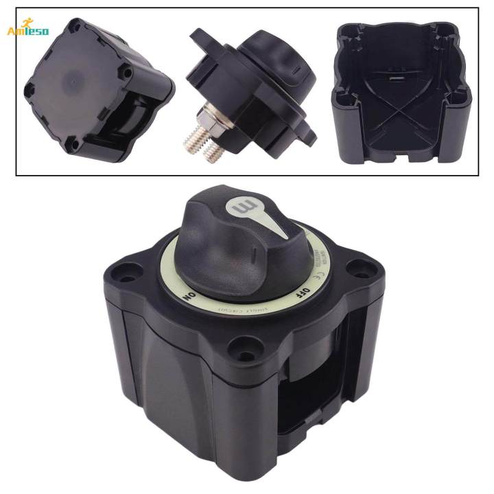 Battery on Off Disconnect Switch 300A with Knob Heavy Duty Cutoff ...