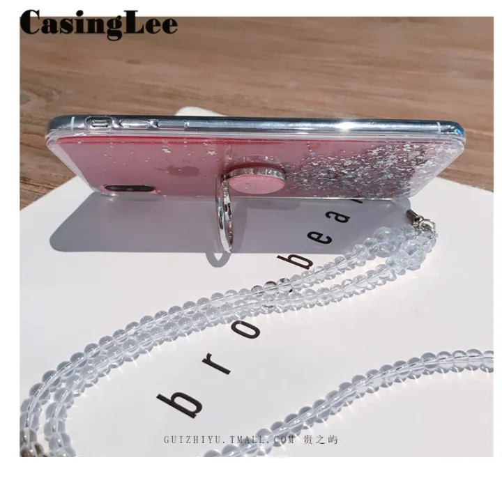Casinglee%20for%20Galaxy%20A73%205G%20case%20Shiny%20Ring%20Glitter%20Soft%20Transparent%20Holder%20Stand%20Back%20cover%20with%20String%20for%20Samsung%20A73%205G%20Phone%20cases%20cover%20Stars%20Moon%20Girls%20-%20Image%209