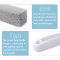 Long Handle Bathroom Toilet Bowl Cleaning Brush Wand Sink Bathtub Dead Corner Crevice Cleaner Tile Limescale Dirt Stain Remover Brush Pumice Stone Toilet Brush.
