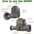 Megaorei Digital Night Vision Scope Monocular 200-400M Travel Infrared Camcorder Support Photo Video Recording Multiple Language.