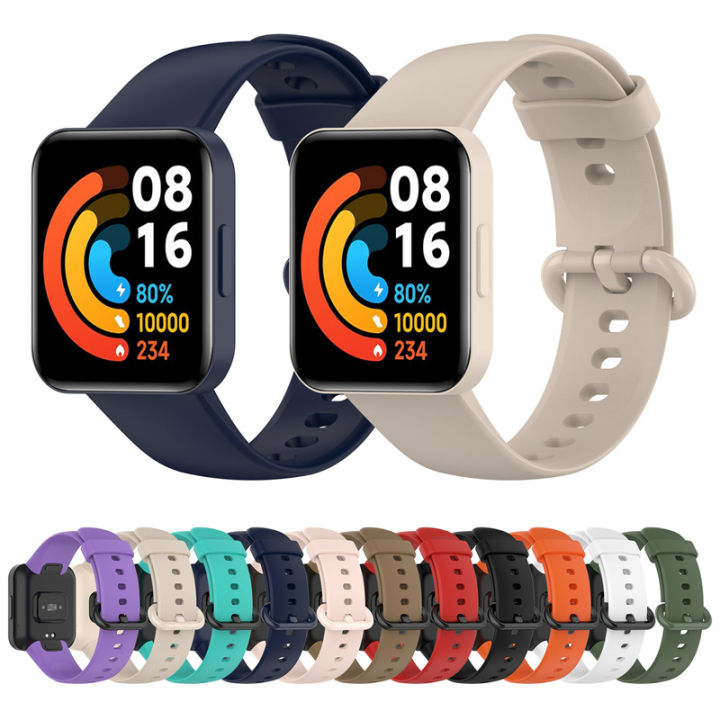 Silicone Strap For Xiaomi Mi Watch Lite Global Version Smart Watch