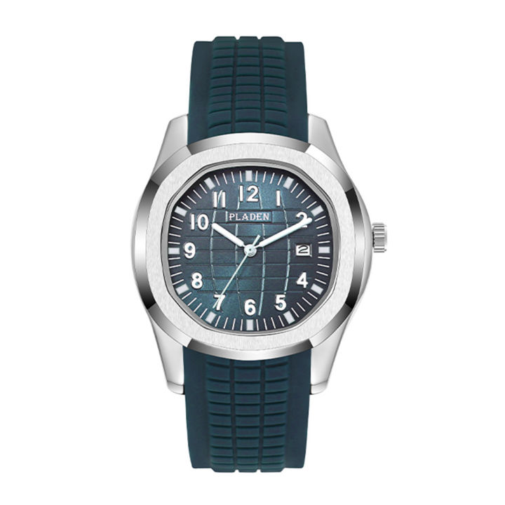 PLADEN%20watch%20classic%20luminous%20silicone%20tape%20waterproof%20quartz%20watch%20square%20business%20men's%20watch%20wholesale%20-%20Image%207