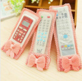 All Size TV,AC Remote Control Bag Pink Bow-knot Cover Case. 