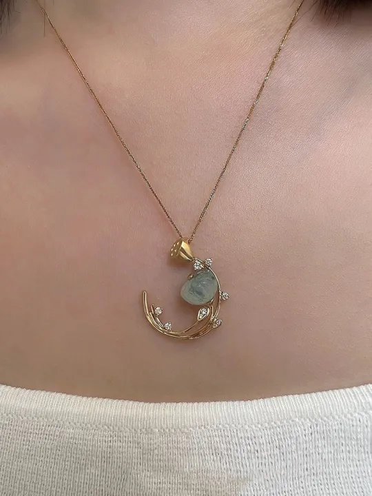 Jinpeng%20Yulu%20new%20Chinese%20imitation%20jade%20crescent%20necklace%20light%20luxury%20niche%20ancient%20style%20national%20style%20clavicle%20chain%20-%20Image%204