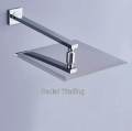 8" Head & 16" Arm Full Shower Set / SS Rain Shower Full Set  Stainless Steel. 