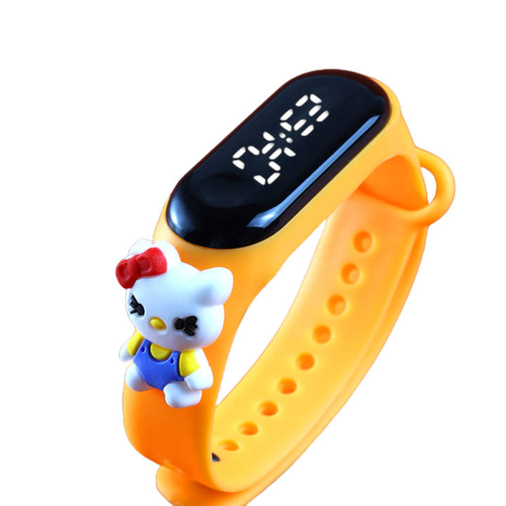 Orange%20Hello%20Kitty%20Waterproof%20Touch%20Screen%20LED%20Digital%20Watch%20for%20Boys%20and%20Girls%20-%20Image%202