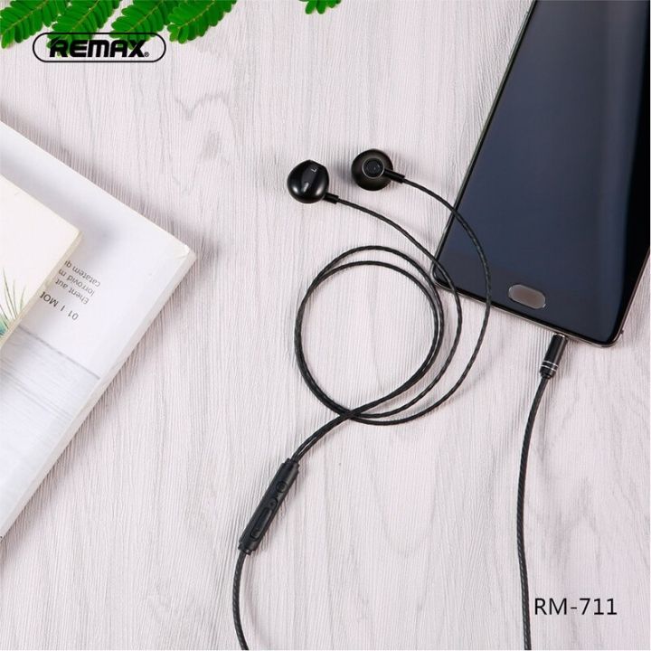 REMAX RM-711 Wire CONTROLLED EARPLUG TYPE EARPHONE | Daraz.com.bd