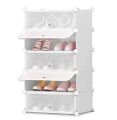 5 layer cubes shoe rack New Storage Plastic Shoe Cabinet Shoe Rack Storage Cabinet 5 Cubes.
