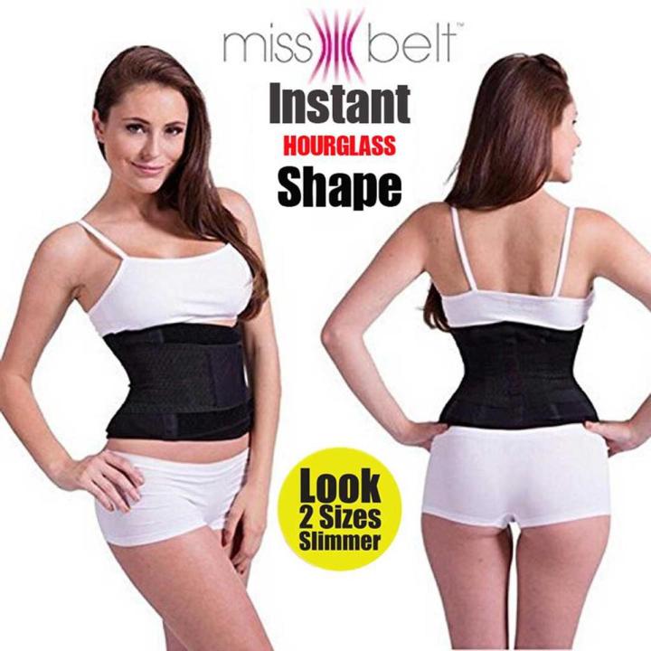 Miss Belt Body Shaper Black Daraz .bd