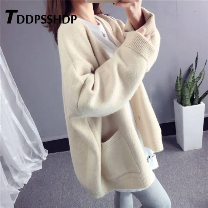 2019%20Spring%20Knitted%20Women%20Sweater%20Cardigan%20Beige%20Khaki%20Red%20Blue%20Color%20Female%20Casual%20Sweaters%20-%20Image%204