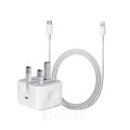 Original 20W Fast USB-C Charger Plug & Data Cable For iPhone 14 13 Pro Max iPad.