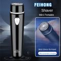 NEW Mini Electric Shaver for Men Portable Electric Razor Beard Knife USB Charging Men's Shavers Face Body Razor. 