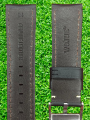 Muslin PU Leather Strich Belt Strap Only 24 mm - Black White.