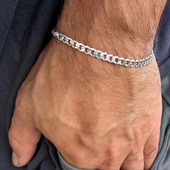 Men's Stainless Steel Chain Bracelet