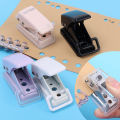1PC Simple Mini Single Paper Puncher Portable Office Binding Supplies Journal Scrapbook Hole Punch Stationery. 