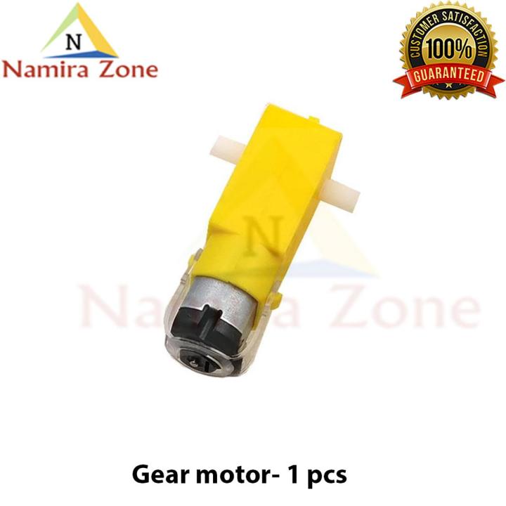 3V ~ 6V DC Yellow Gear Motor for Robot Wheel (1 pcs )