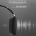 Wireless Headphones over Ear Headphones Bluetooth 5.0 Headphone Earphone with Mic for Phone PC Computer -Red.