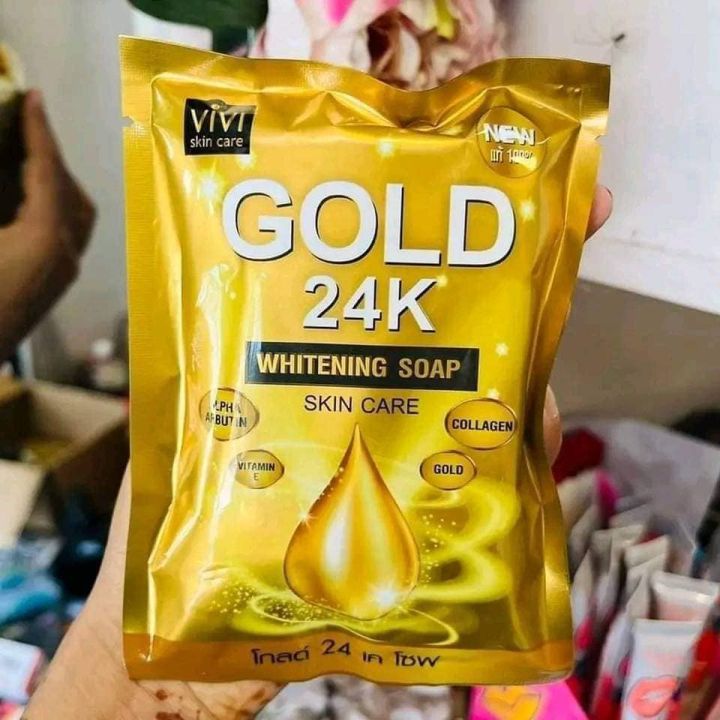 VIVI GOLD 24K  SOAP 80 Gram
