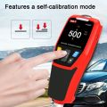 UNI-T paint film gauge thickness measurement 0-1250um USB transmission - black.