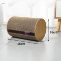 Cat Scratching Cylinder Rolling Wheel Toy Cat Climbing Pole.