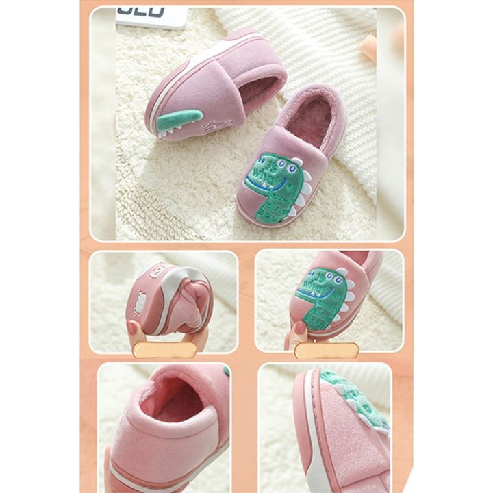 Non-slip%20Children%20Home%20Slippers%20Baby%20Warm%20Cotton%20Indoor%20Shoes%202021%20Winter%20Cartoon%20Dinosaur%20Kids%20Slippers%20Boys%20Girls%20Flops%20Soft%20-%20Image%204