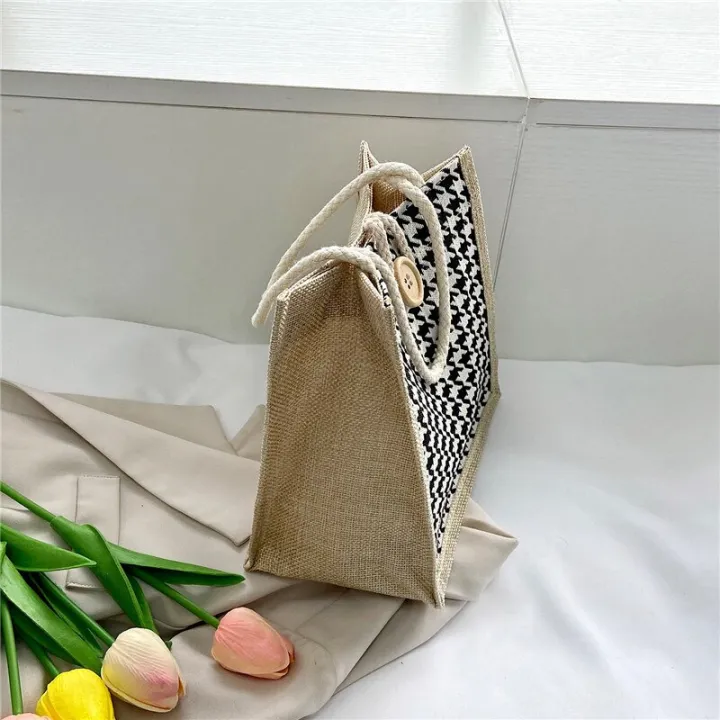 Women%20Handbags%20Tote%20Bag%20Printed%20Canvas%20Cotton%20Silk%20Style%20Pattern%20Color%20Shopping%20Portable%20Cloth%20Bag%20-%20Image%206