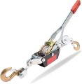 2-Ton Come Along Winch Power Puller, Heavy-Duty 2 Gear Hand Cable Puller Tool,Automotive Hoist Cable Puller. 