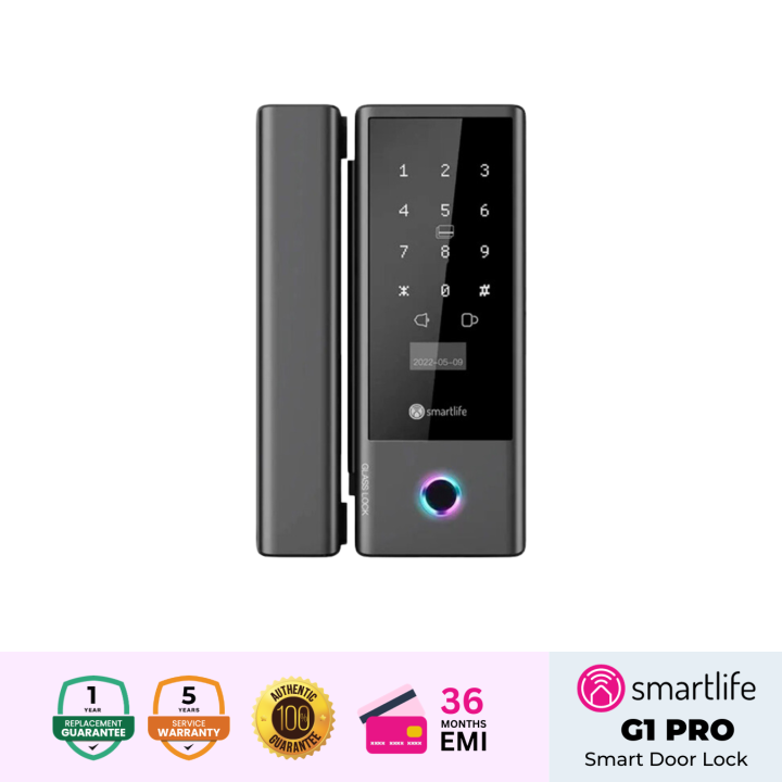 SmartLife G1 Pro Smart Glass Door Lock