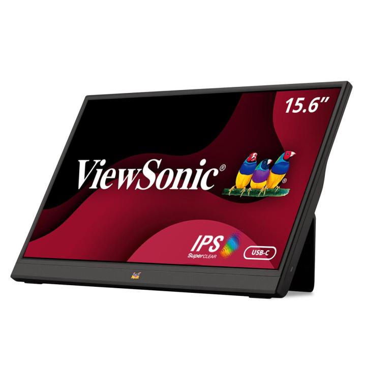 ViewSonic Portable 1080p IPS Monitor VA1655 15.6" with USB C and mini-HDMI
