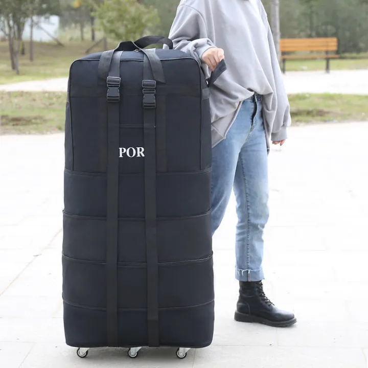 158Air%20Consignment%20Bag%20Waterproof%20Folding%20Travel%20Bag%20Large-Capacity%20Luggage%20Bag%20Travel%20Case%20with%20Wheels%20Travel%20Bag%20-%20Image%202