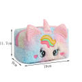 Unicorn Pen Bag Unicorn Makeup Bag Plush Makeup Bag Travel Toiletry Bag Student Stationery Pen Bag Pencil Bag Aesthetic School Cases.
