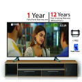 Azlan tv 24 '' Double Glass Led Tv 4K Video 4K Supported Basic Tv. 