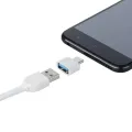 USB To Type-c OTG Adapter Data Connector For Xiaomi Redmi 9 9A 9C 9T Note 8 9 Pro Max 8T 9T 9S for Poco X3 Pro NFC F3 M3 Mi 9 SE. 