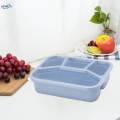 Bento Storage Reusable Leakproof Lid with 4 Divider Meal Prep Container Salad Container Box for Home Work Travel Home. 