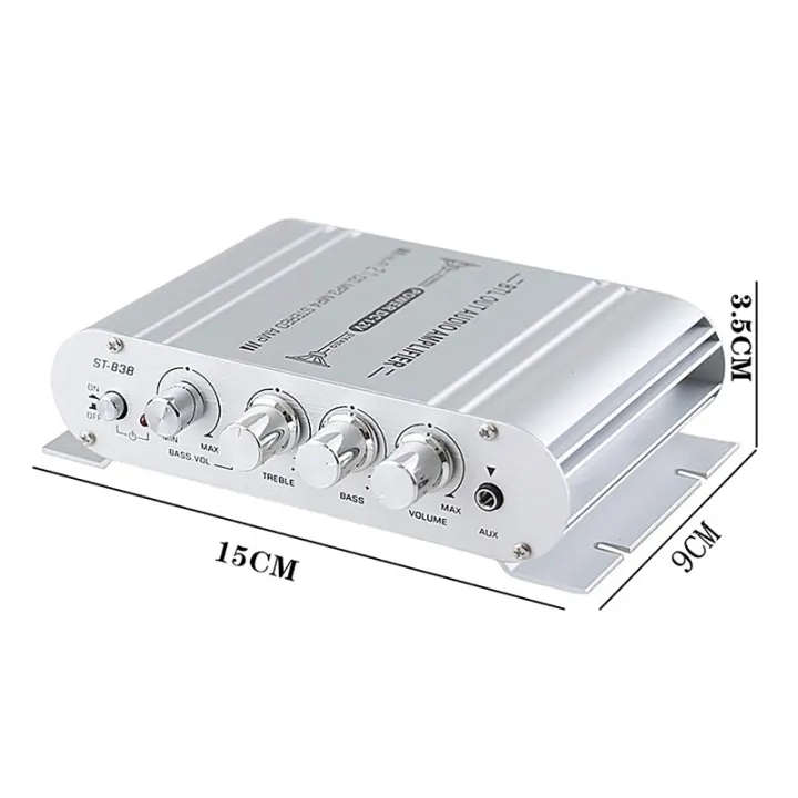 Nax%2012V%20400%20Watt%202.1Channel%20Car%20Stereo%20Amplifier%20Speaker%20Class%20A%20/%20B%20Amp%20-%20Image%205